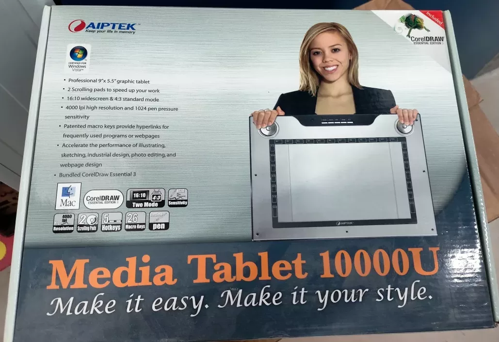Aiptek Media Tablet 10000U, fotografía 1
