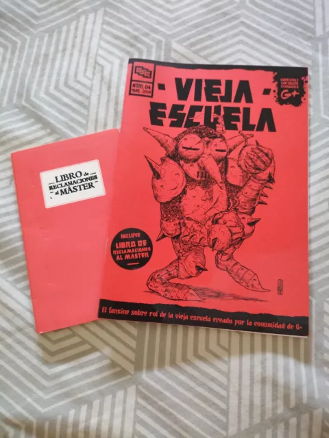 Vieja Escuela - Fanzine #4 + Libro de reclamaciones al máster